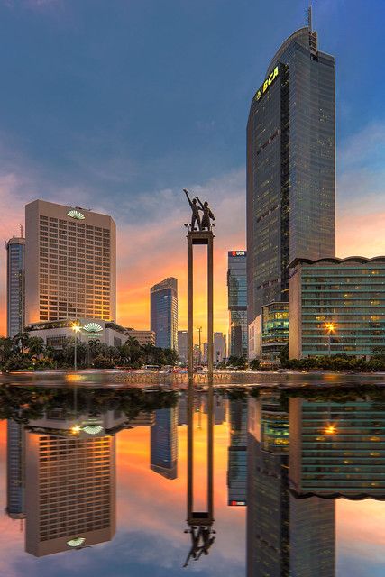 Jakarta Sunset – Sudirman
