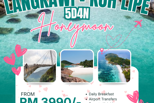 5D4N Langkawi - Koh Lipe Honeymoon